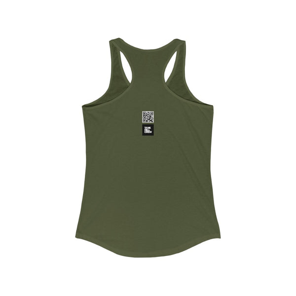 Jessica Tanzer - Caution Women's Racerback Tank - Uncensored