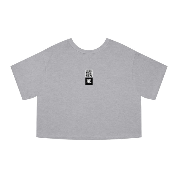 Jessica Tanzer - Caution Champion Women's Heritage Cropped T-Shirt