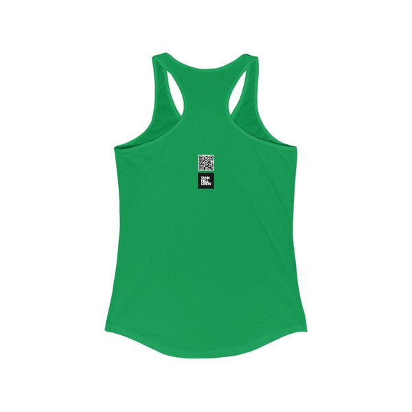 Jessica Tanzer - Caution Women's Racerback Tank - Uncensored