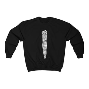 Jessica Tanzer - Caution -  Unisex Heavy Blend™ Crewneck Sweatshirt