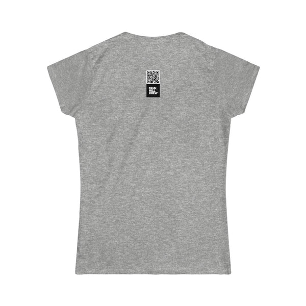 Jessica Tanzer - Caution Women's Softstyle Tee - Uncensored