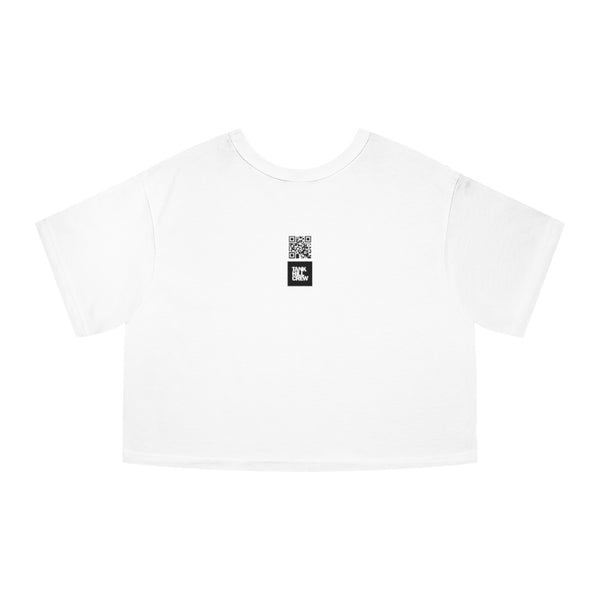 Jessica Tanzer - Caution Champion Women's Heritage Cropped T-Shirt