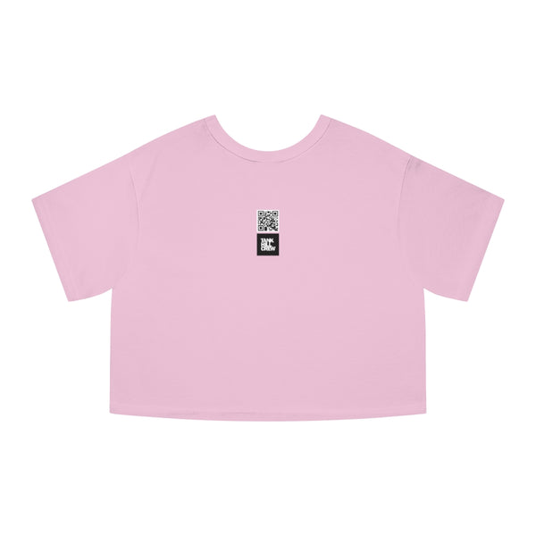 Jessica Tanzer - Caution Champion Women's Heritage Cropped T-Shirt